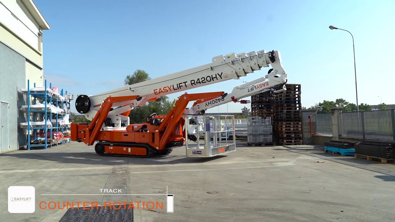 Piattaforma aerea cingolata Easy Lift R420