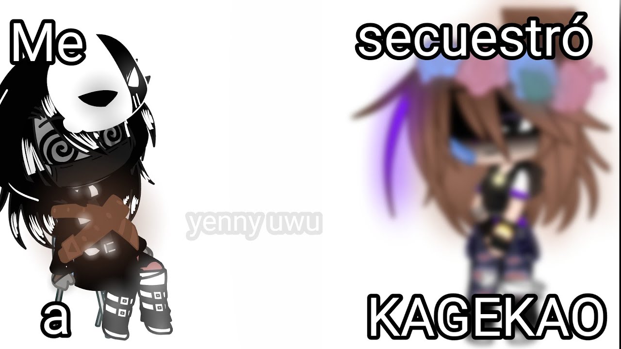😨🖤Me robó a kagekao🖤😨//Gacha club// creepypastas 👍☠️•parte 1•💗
