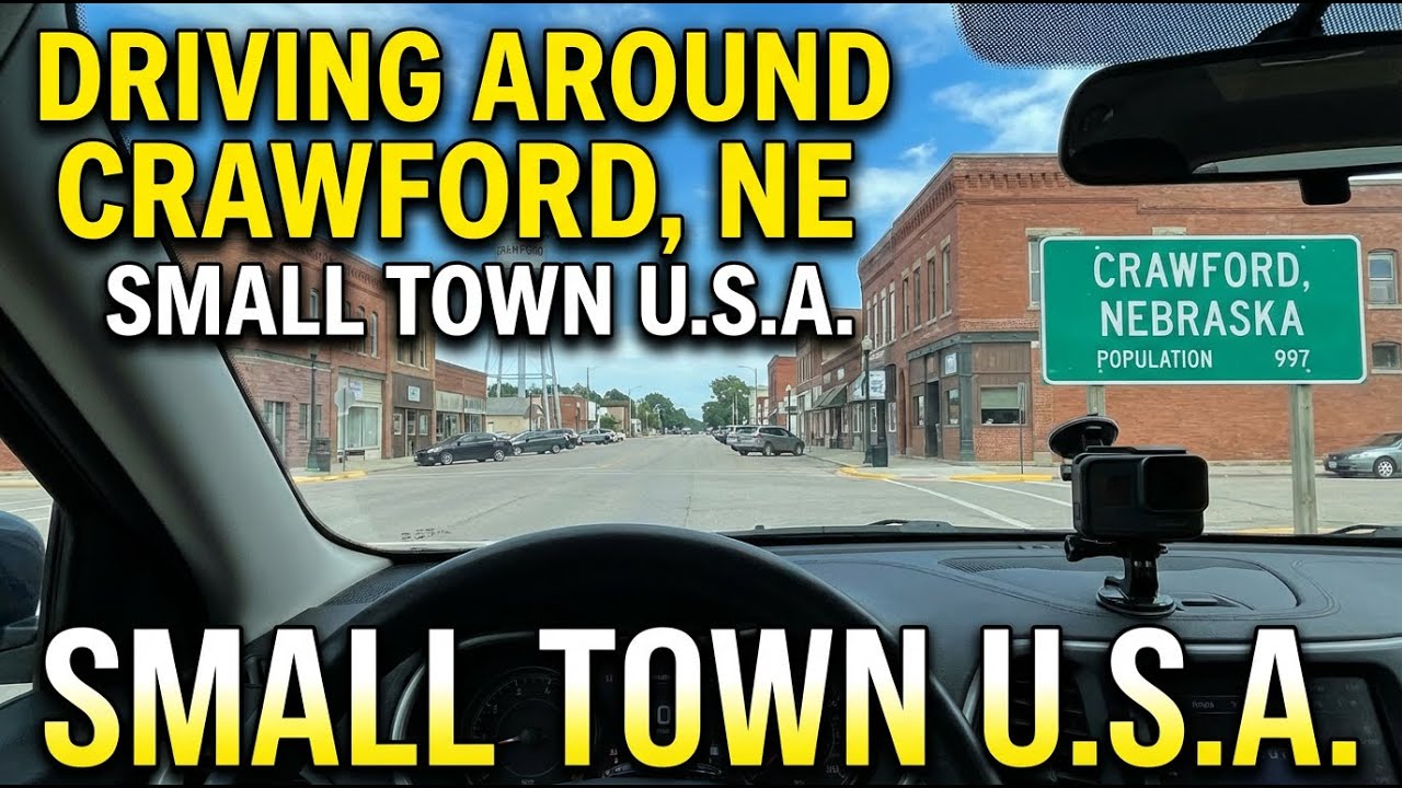 Driving around Crawford, Nebraska