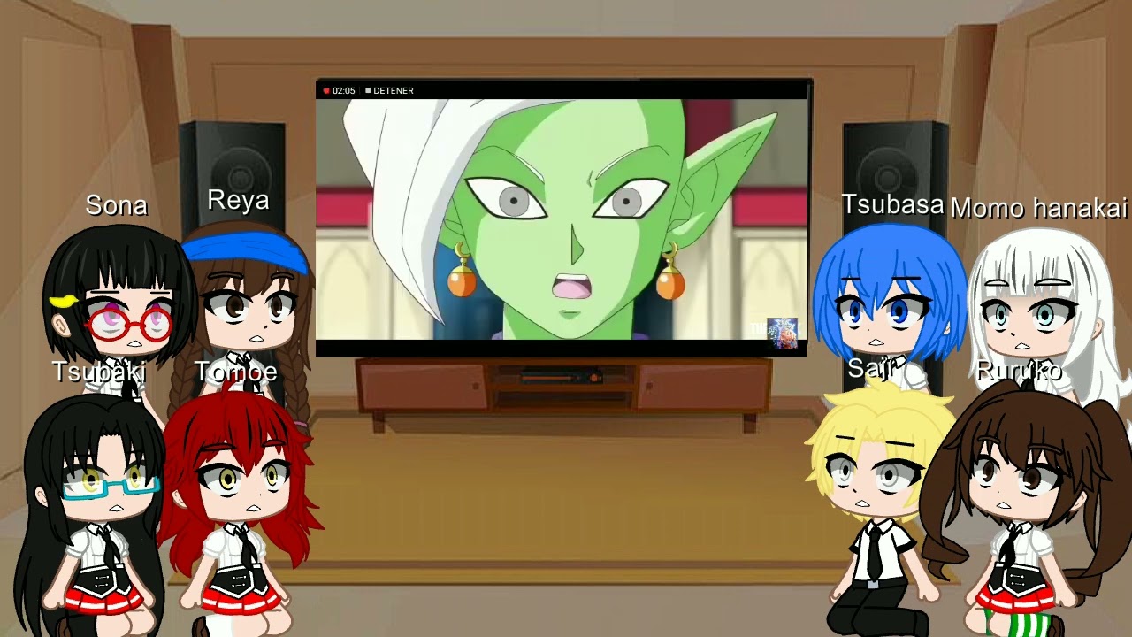 dxd le clan sitri reaccióna a goku black (él plan cero humanos)