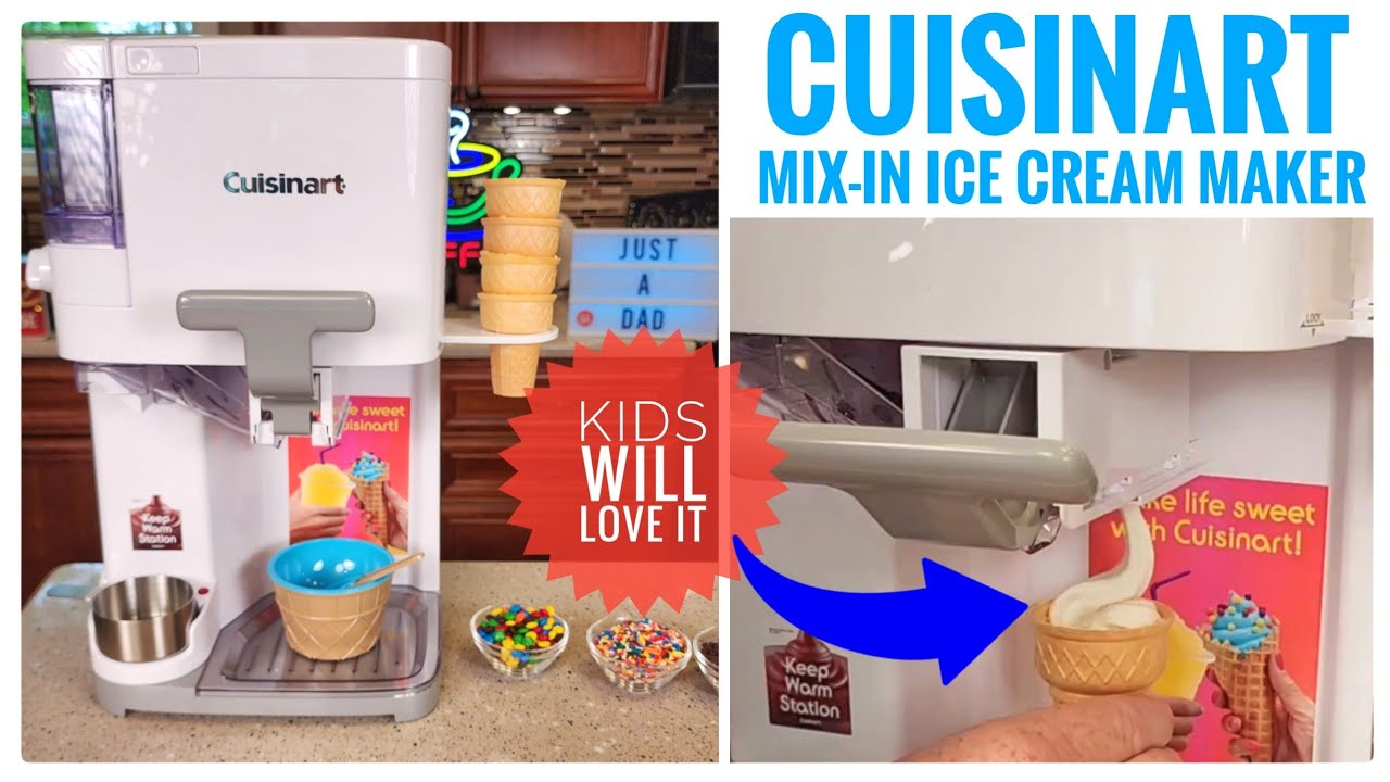 НОВИНКА! Обзор мороженицы Cuisinart Mix-In Soft Serve. ДЕТЯМ ПОНРАВИТСЯ!!!