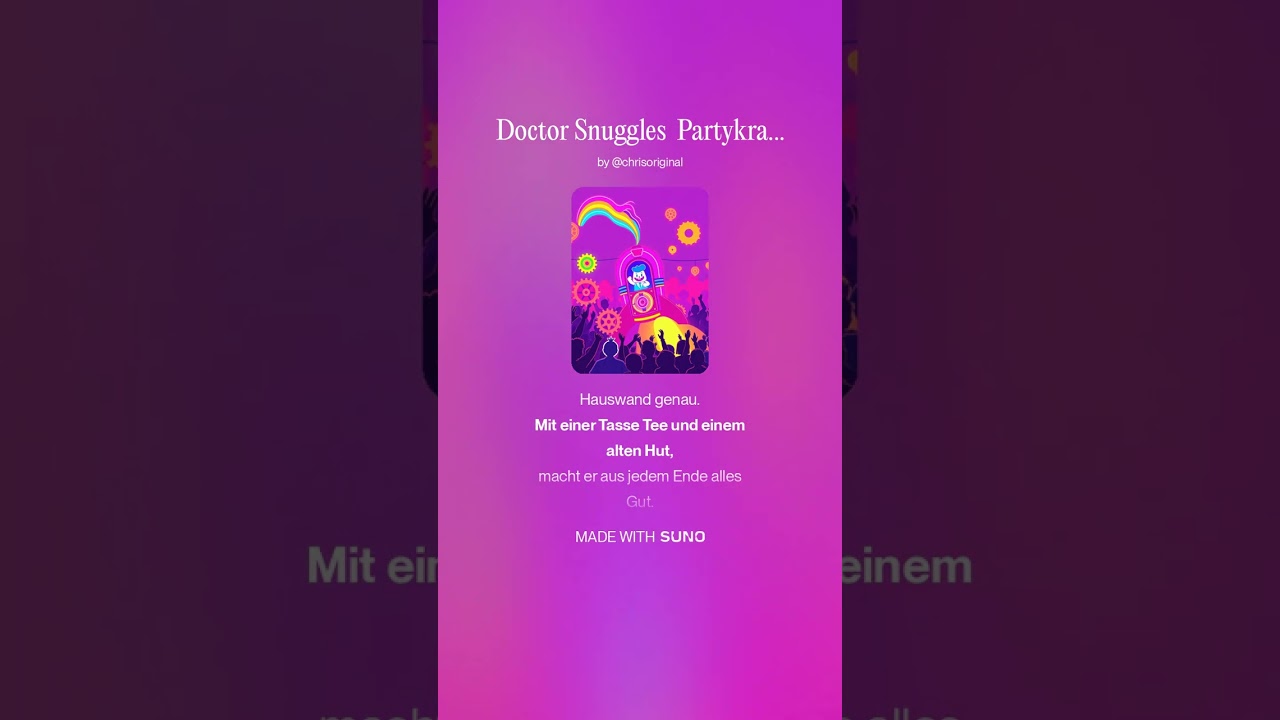 Doctor Snuggles  Partykracher DJ Chris Original