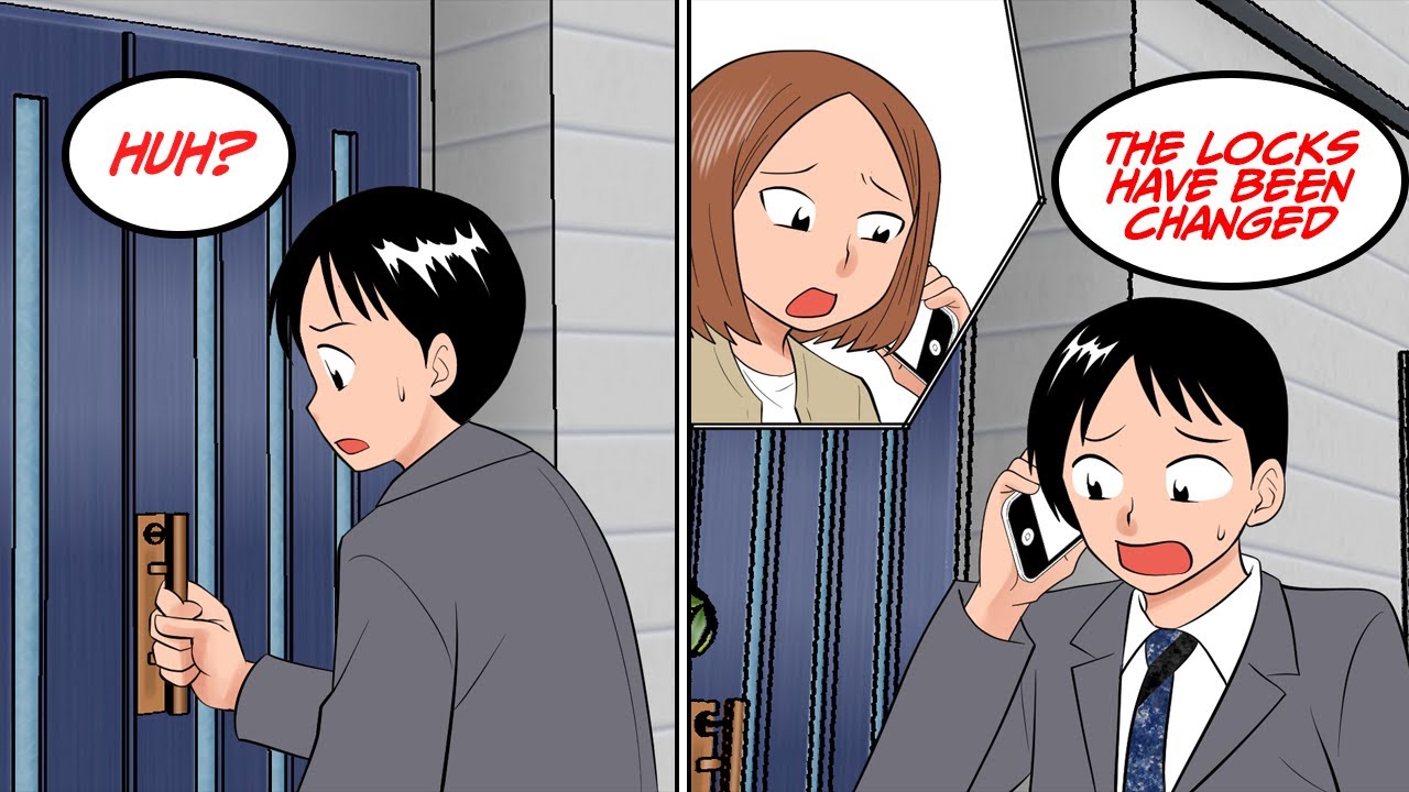 The keys didn't work when I came home from a business trip… [Manga Dub]