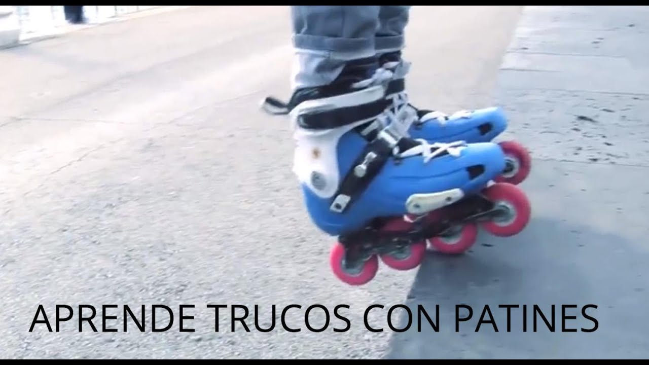 Patinaje en línea tutorial como Saltar y Clavar Ruedas Stall''