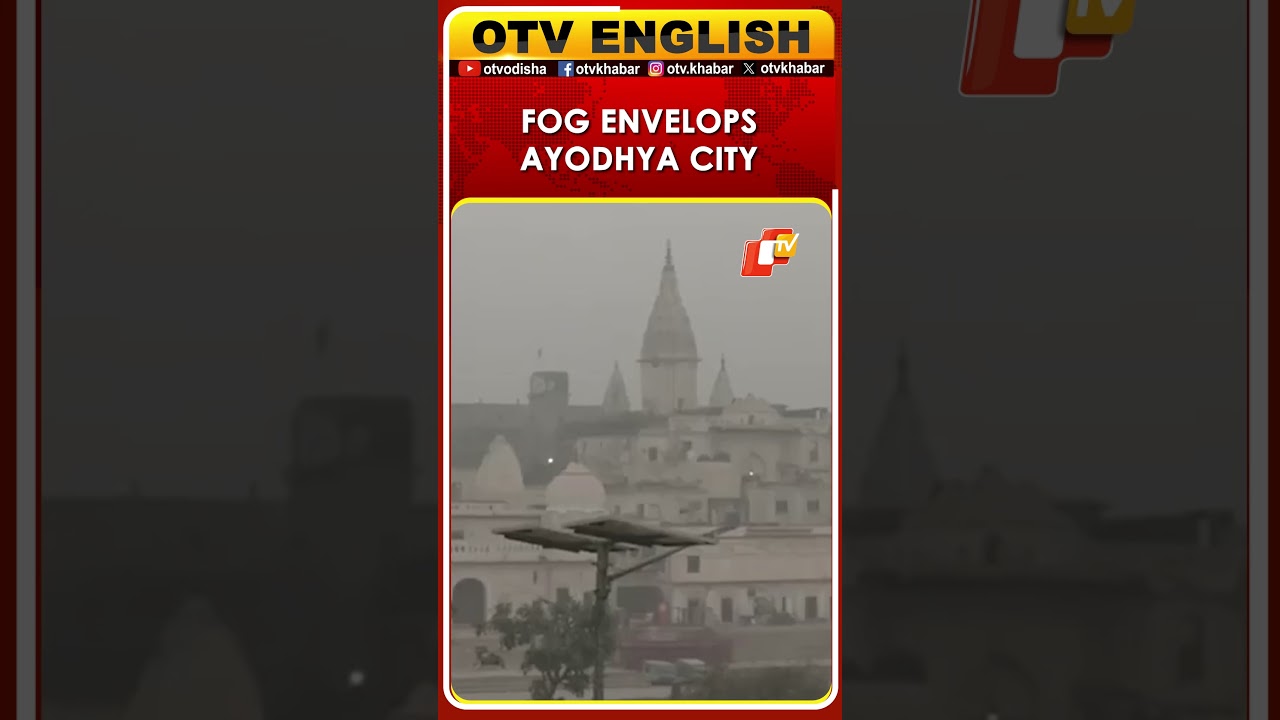 Fog And Cold Wave Envelopes Ayodhya, Uttar Pradesh