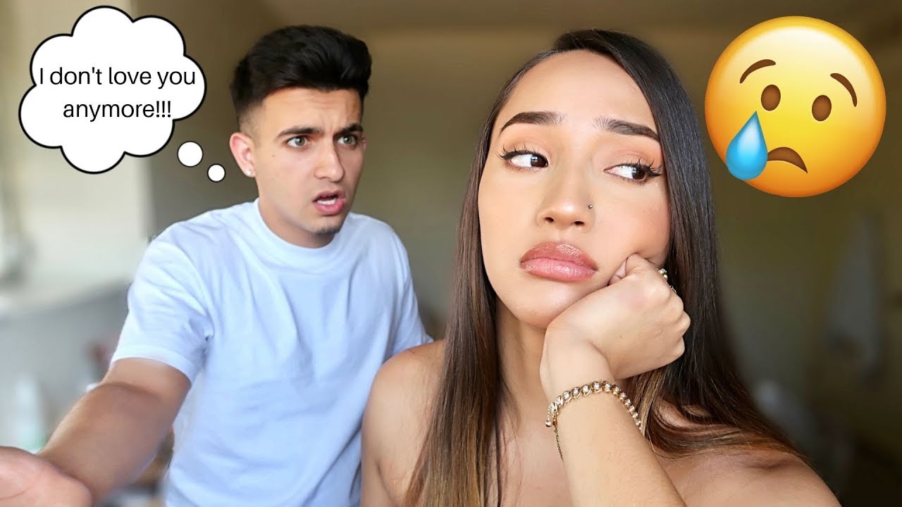 BEING MEAN TO MY GIRLFRIEND TO SEE HOW SHE WOULD REACT!!!