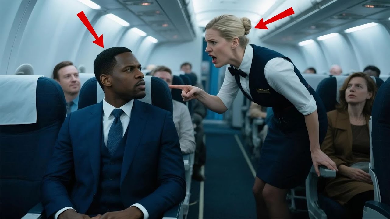 Black CEO Denied First Class Seat — 12 Minutes Later, He Grounds the Entire Plane Instantly