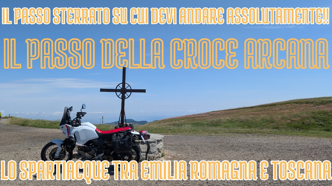 Il passo sterrato su cui devi andare ASSOLUTAMENTE!! - Il passo della Croce Arcana - BELLISSIMO!!