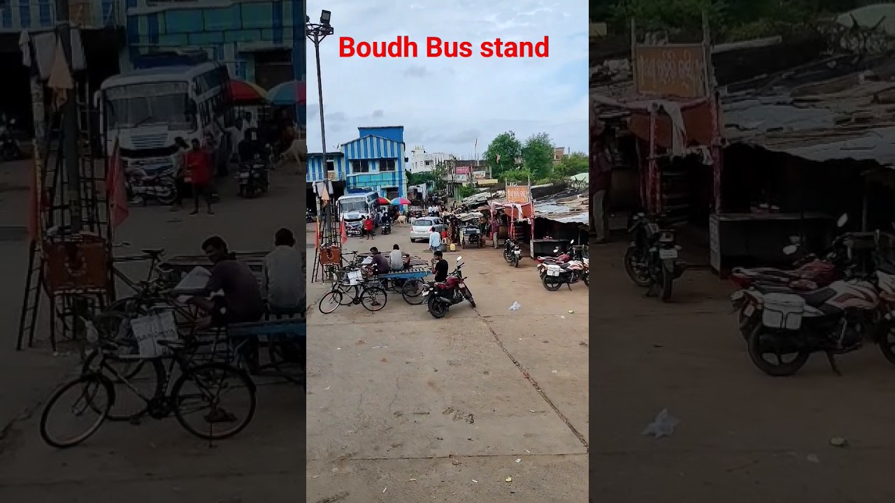 Boudh Bus Stand🚌#boudh#youtubeshorts#viral#shorts#Lokeshexpress