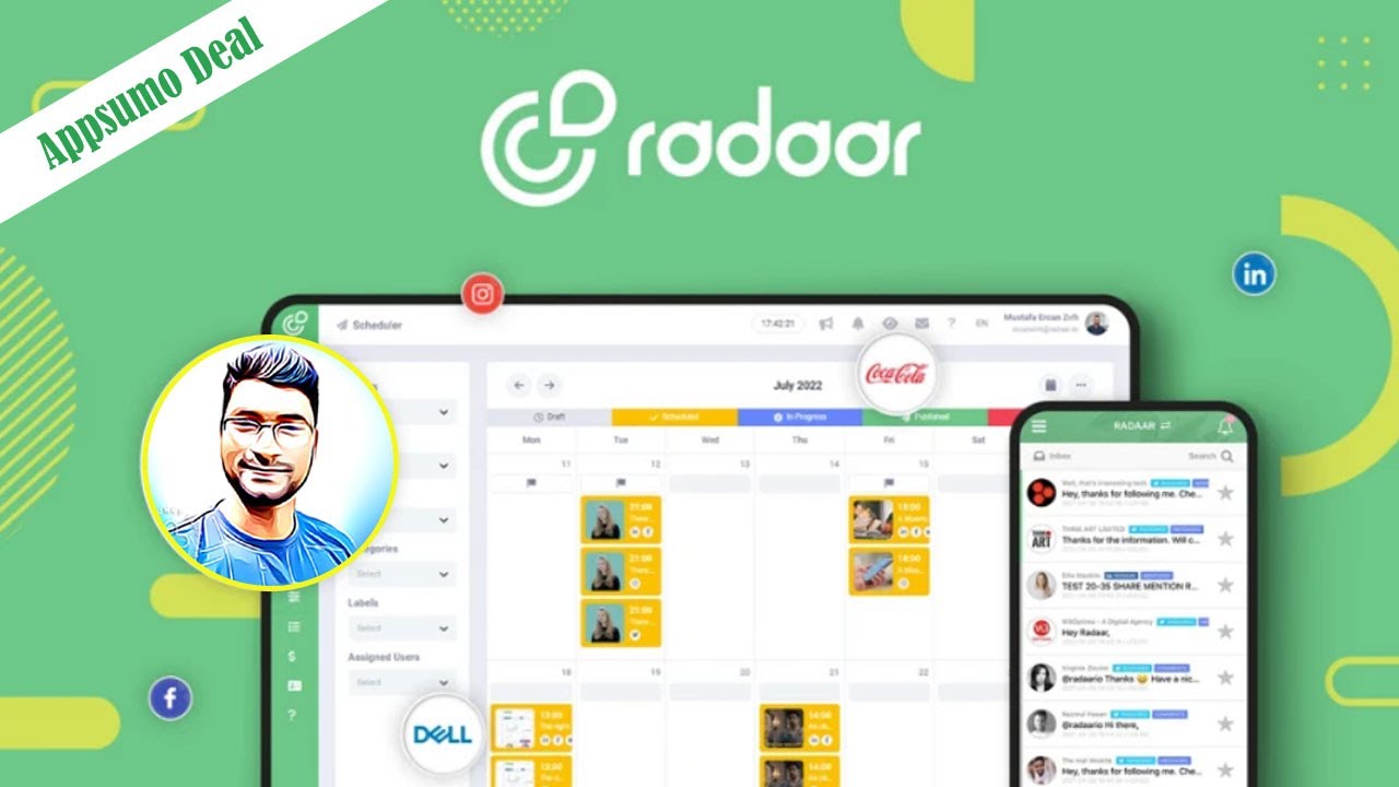 RADAAR Review: All-in-One Social Media Management Tool 2023 | Appsumo Lifetime Deal & Walkthrough