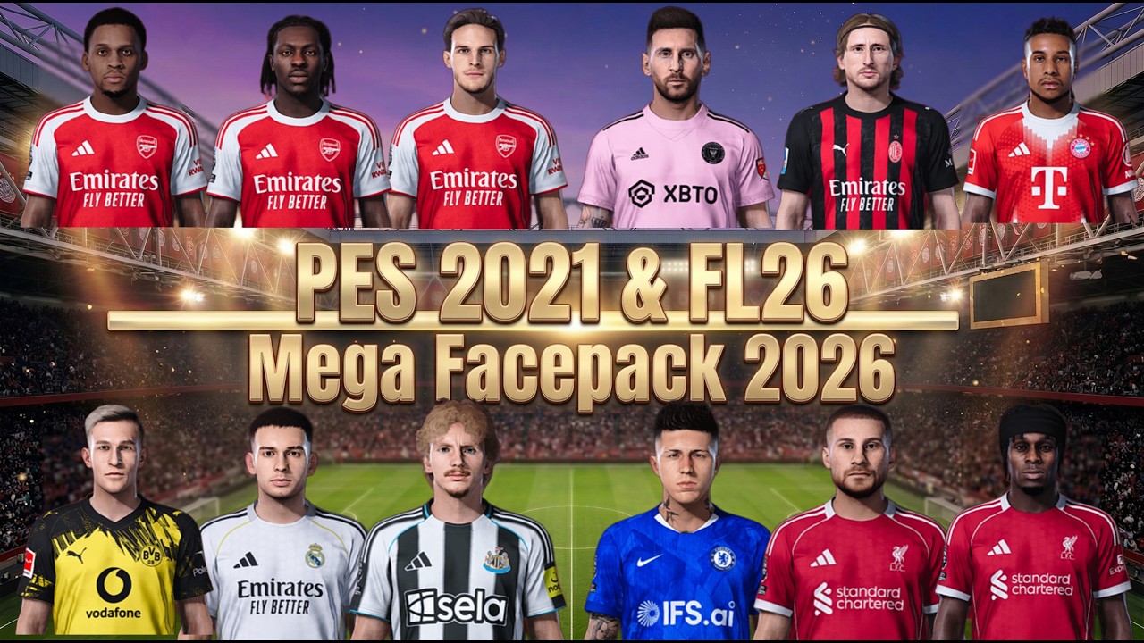 New Facepack 2026 v2 | Installation Guide | PES 2021 & FL26