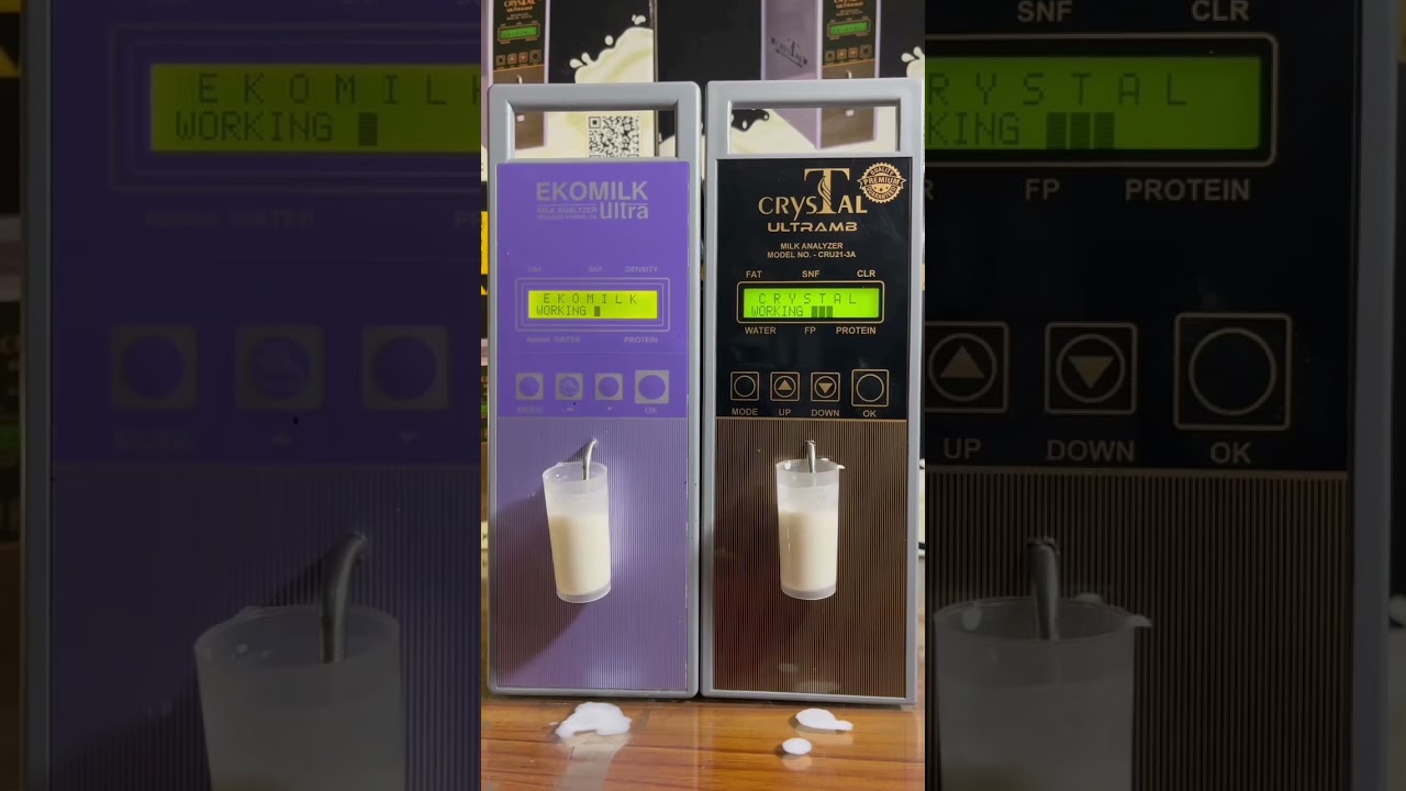 New Milk analyzer machine, Use for Milk Testing.
