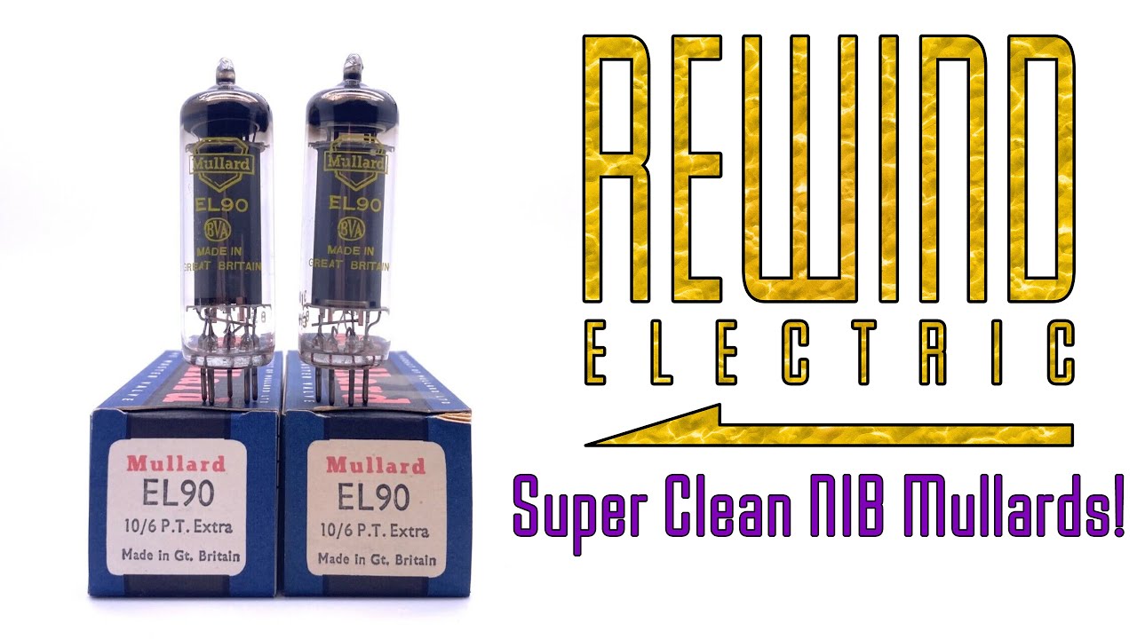 The Cleanest NIB Mullards I've Ever Seen!