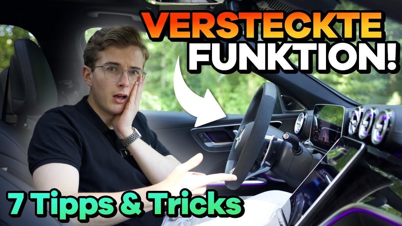 7 GEHEIME Mercedes Tricks im Interieur: MBUX, versteckte Funktionen - Sprachsteuerung, Schlüsseltipp