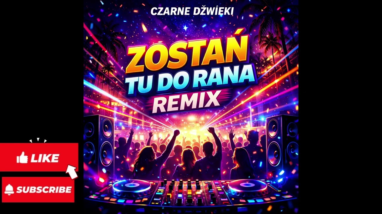 Czarne Dźwięki - Zostań tu do rana (Remix) 4k 