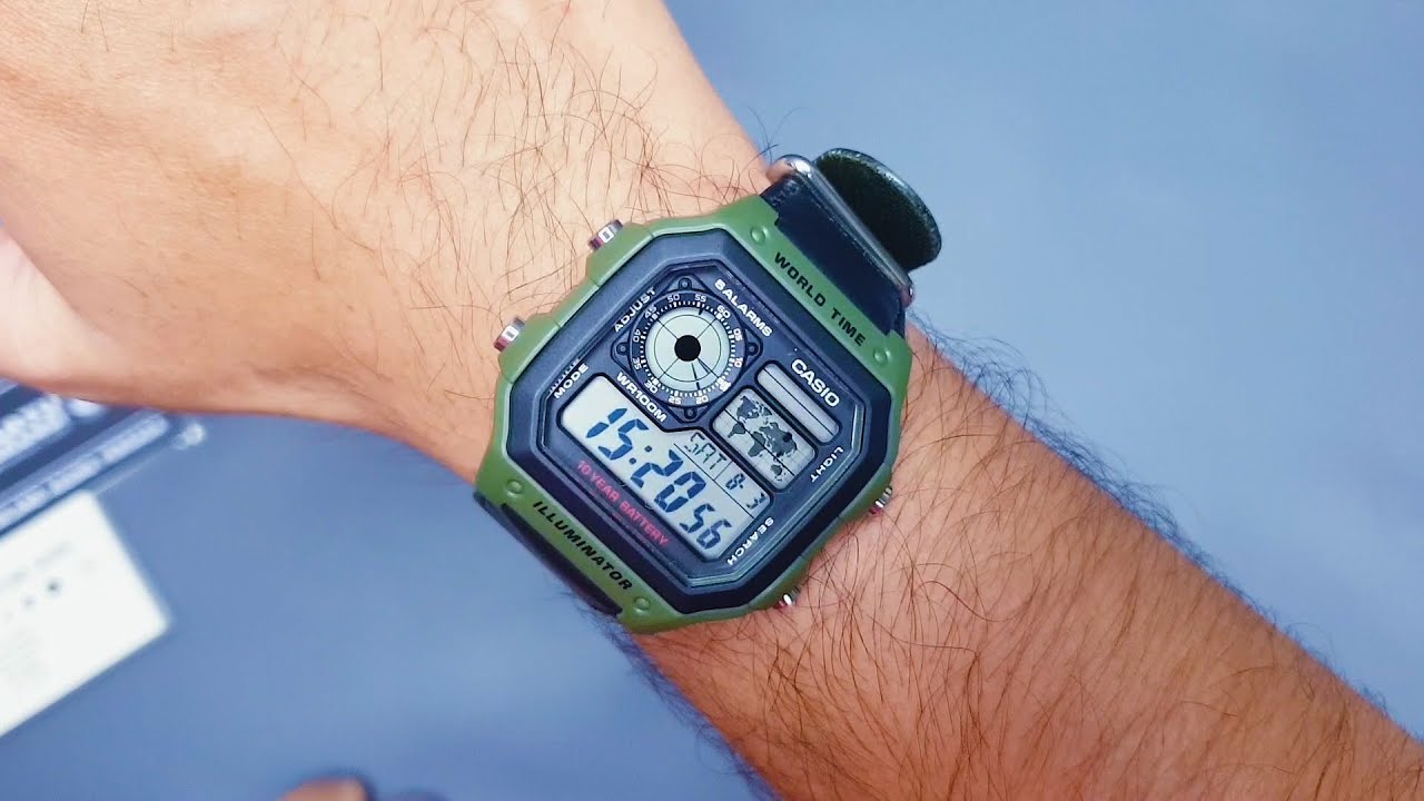 UNBOXING & REVIEW CASIO AE-1200WHB ORIGINAL (Indonesia)