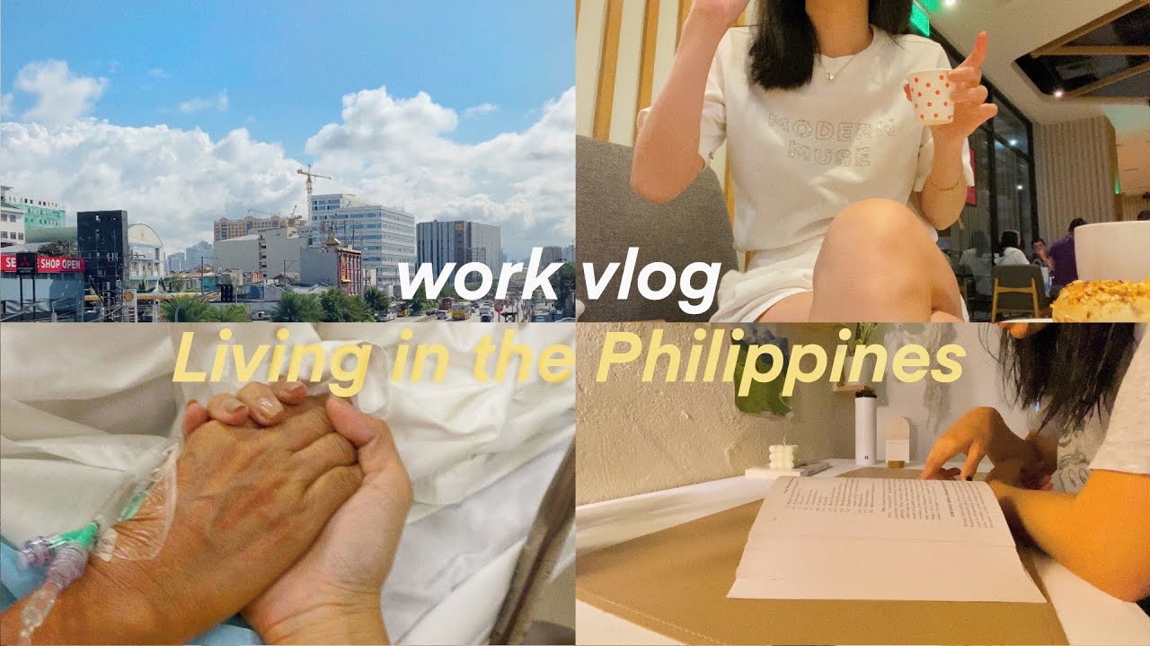 work life in manila 👜✨| realistic 9-5 office work vlog, hospital stay, lots of eating weyatoons