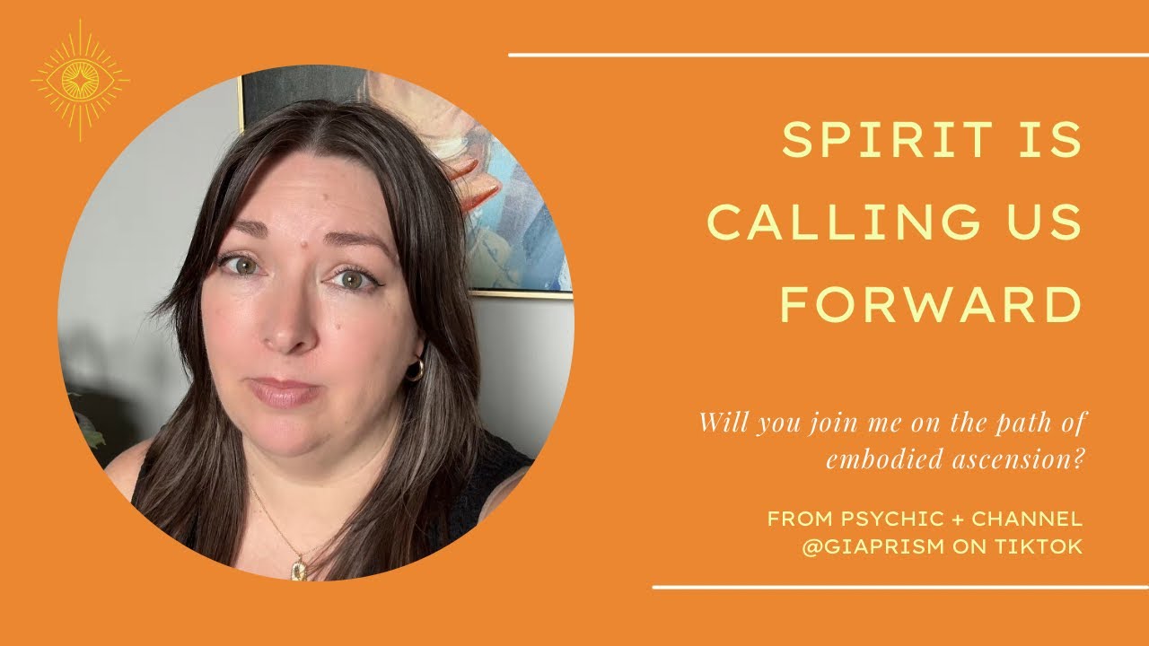 Spirit is calling you forward. Will you take this leap with me?