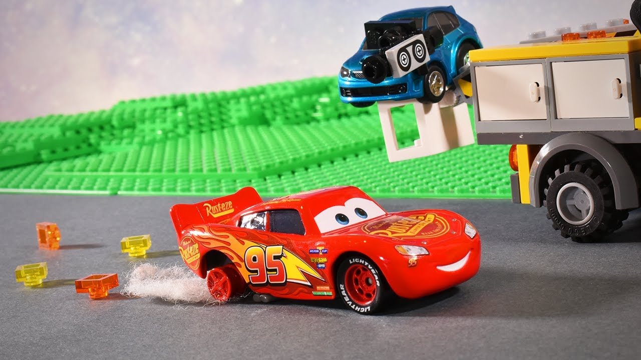 Wheelless McQueen - Stop-Motion | Pixar Cars