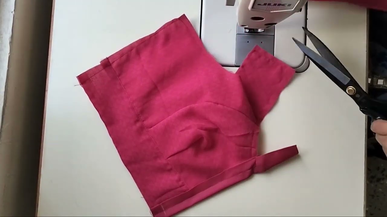 #Synthetic blouse stitch #trending 