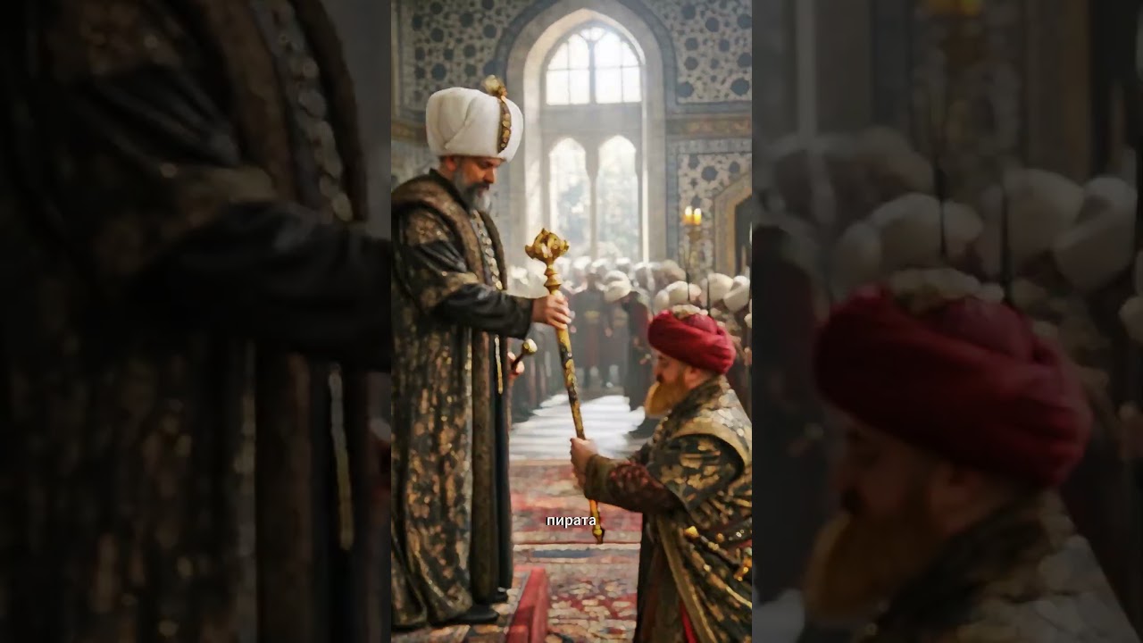 An ORDINARY pirate feared by all of Europe! Barbarossa. #shorts #history #movie