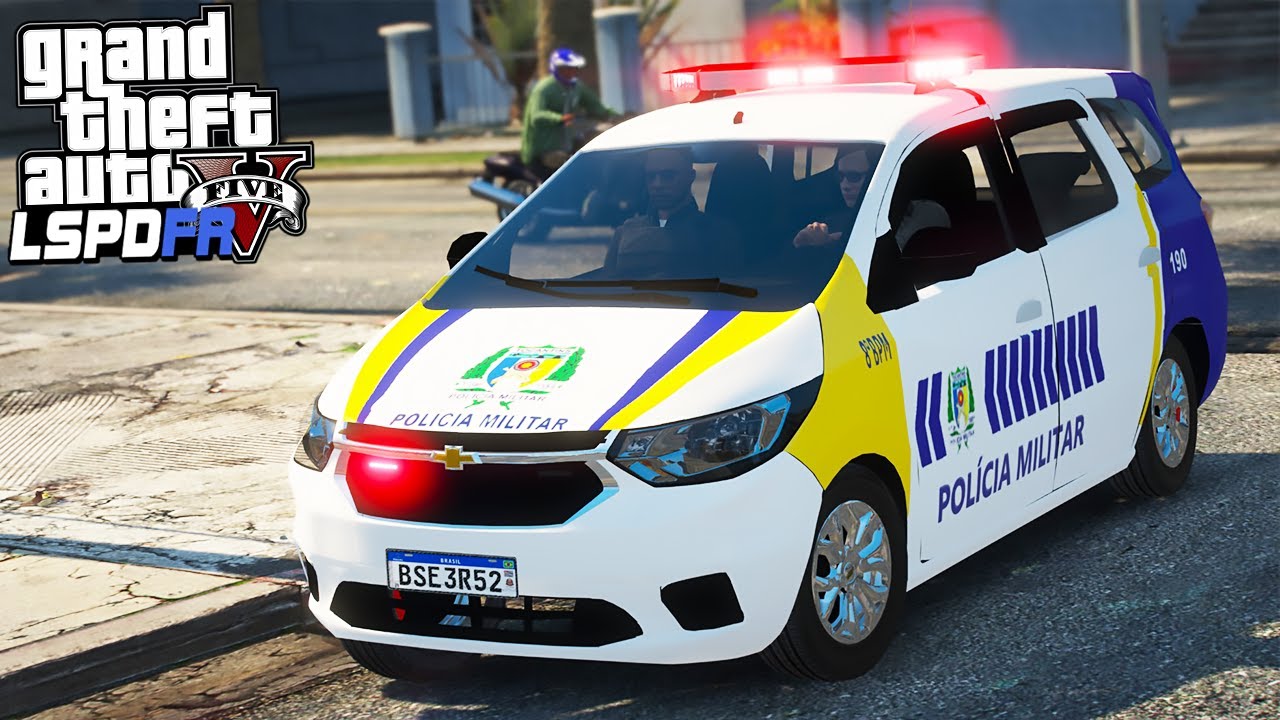 OCORRENCIA DE VANDALISMO - PMTO - GTA 5 ROTINA POLICIAL
