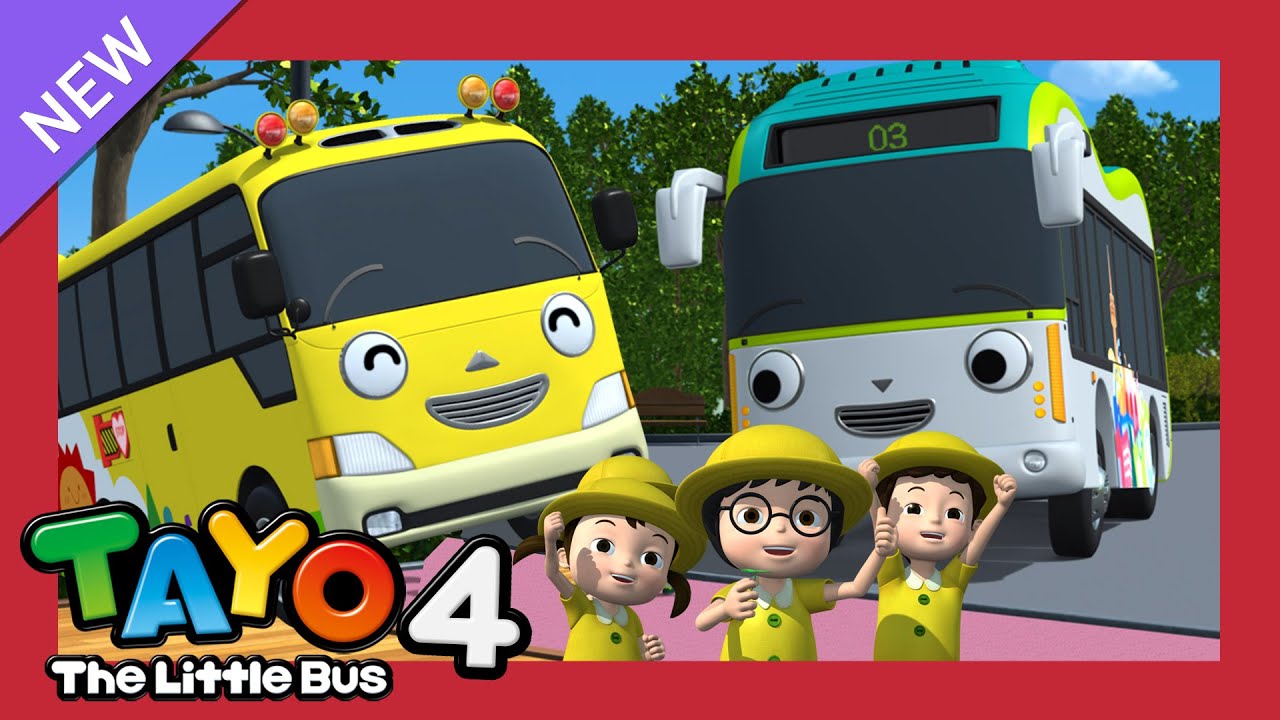 Tayo Phần4 Tập25 🚌 Chuyển thực địa của Kinder l Phim hoạt hình cho trẻ em l  Tayo xe buýt nhỏ