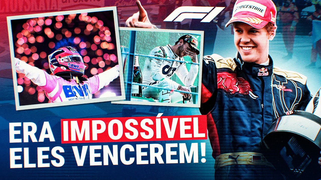 AS 10 VITÓRIAS IMPOSSÍVEIS NA FÓRMULA 1