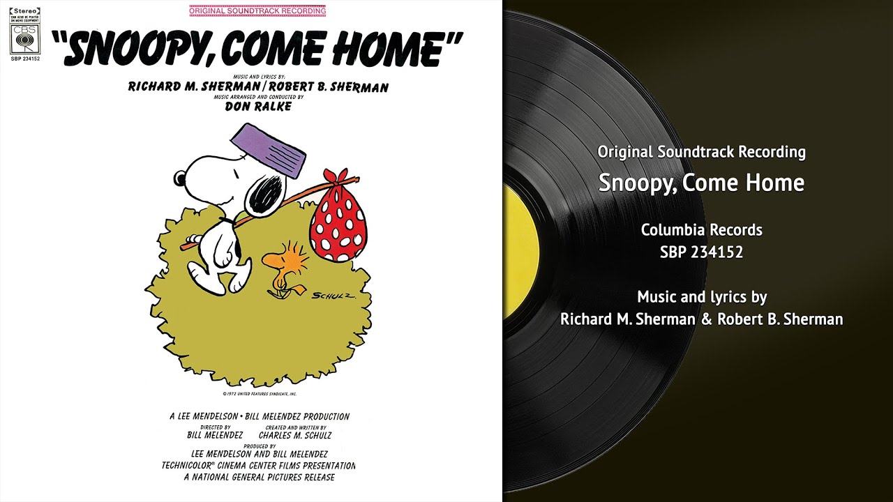 Snoopy Come Home - Original Soundtrack (SBP 234152) | Vintage Children's Vinyl Restored
