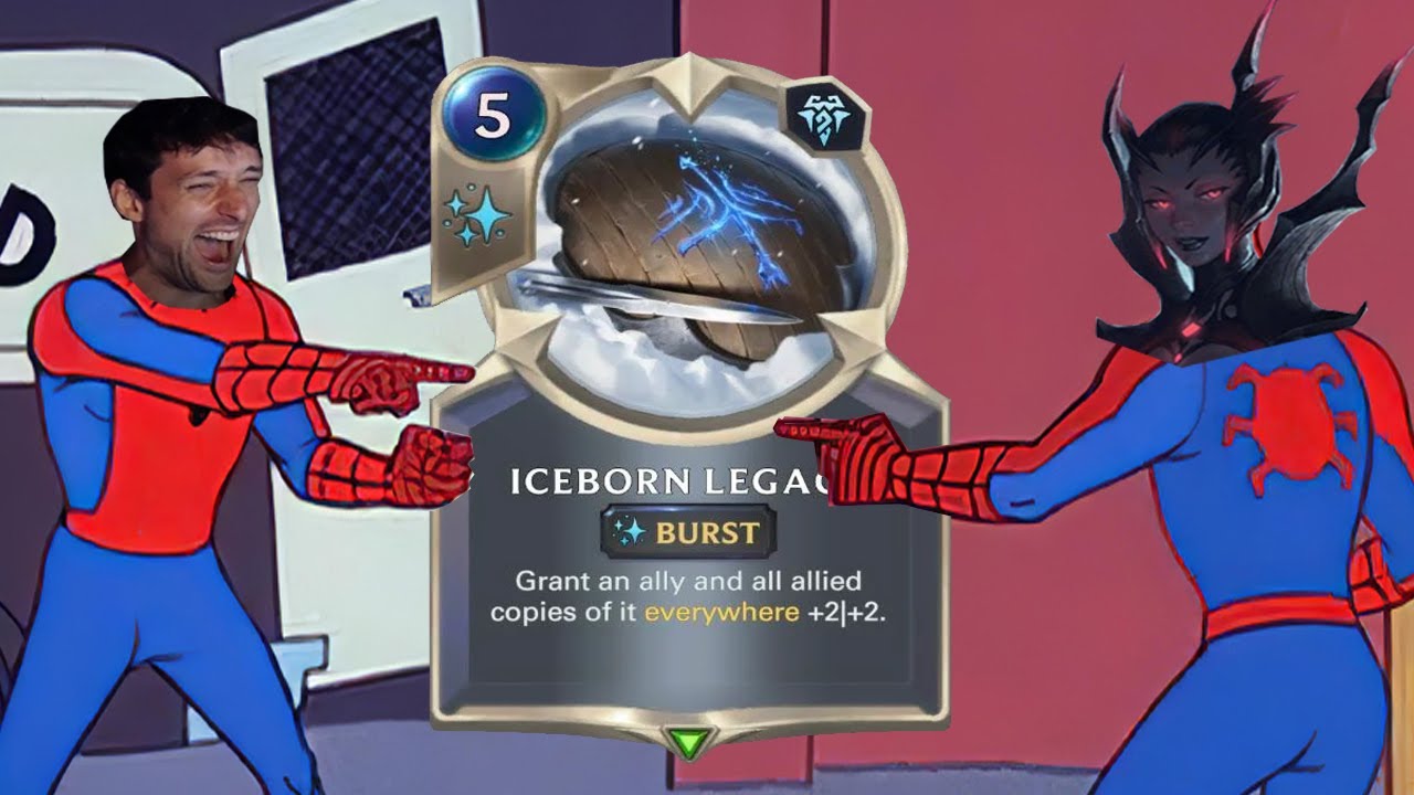 Iceborn Legacy Spiders are NUTS!  | Legends of Runeterra
