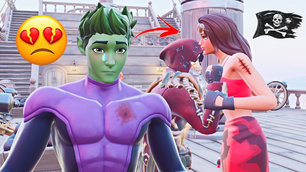 VERLIEBT AUF MÄDCHEN YACHT! 🥳🏴‍☠️ *PIRATEN ESKALIERT* #2 (ein Fortnite Kurzfilm)
