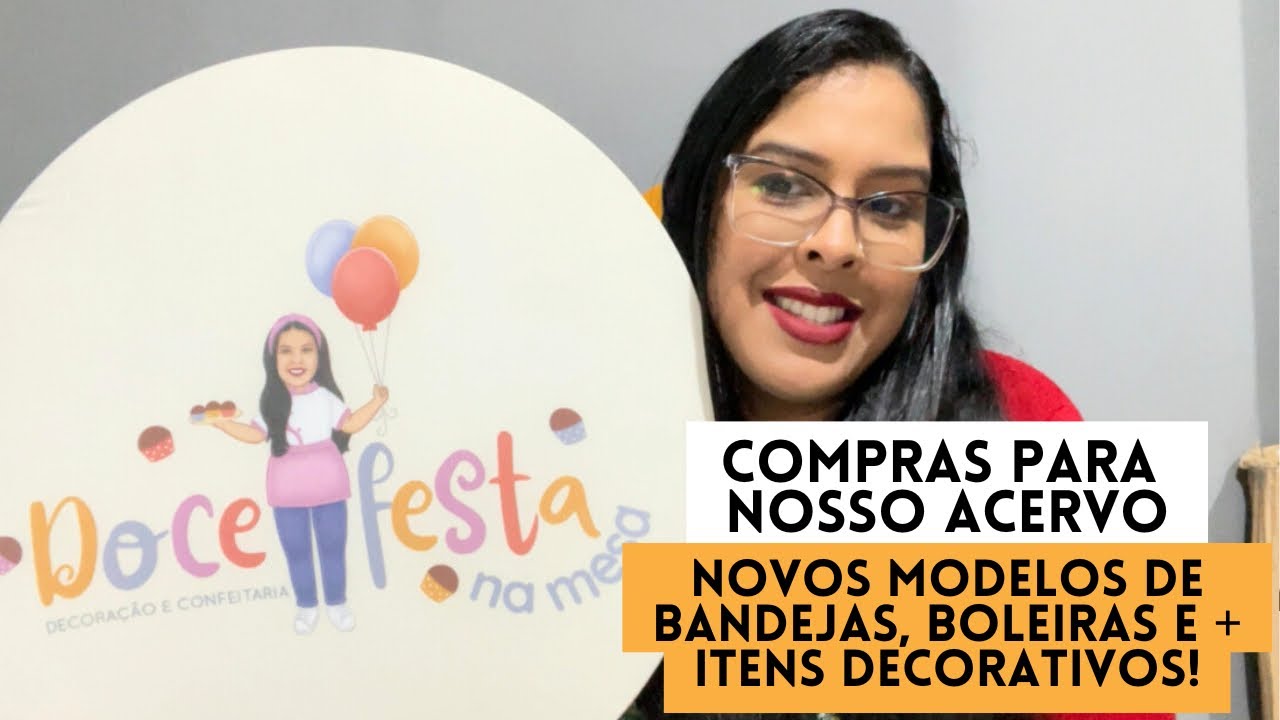 Compras para nosso acervo de MINI FESTA NA MESA + Bandejas e boleiras e itens decorativos