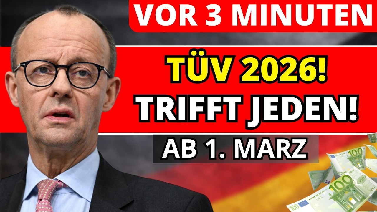🚨 NEUES TÜV-GESETZ 2026 – Diese Änderungen gelten jetzt für ALLE Fahrer!