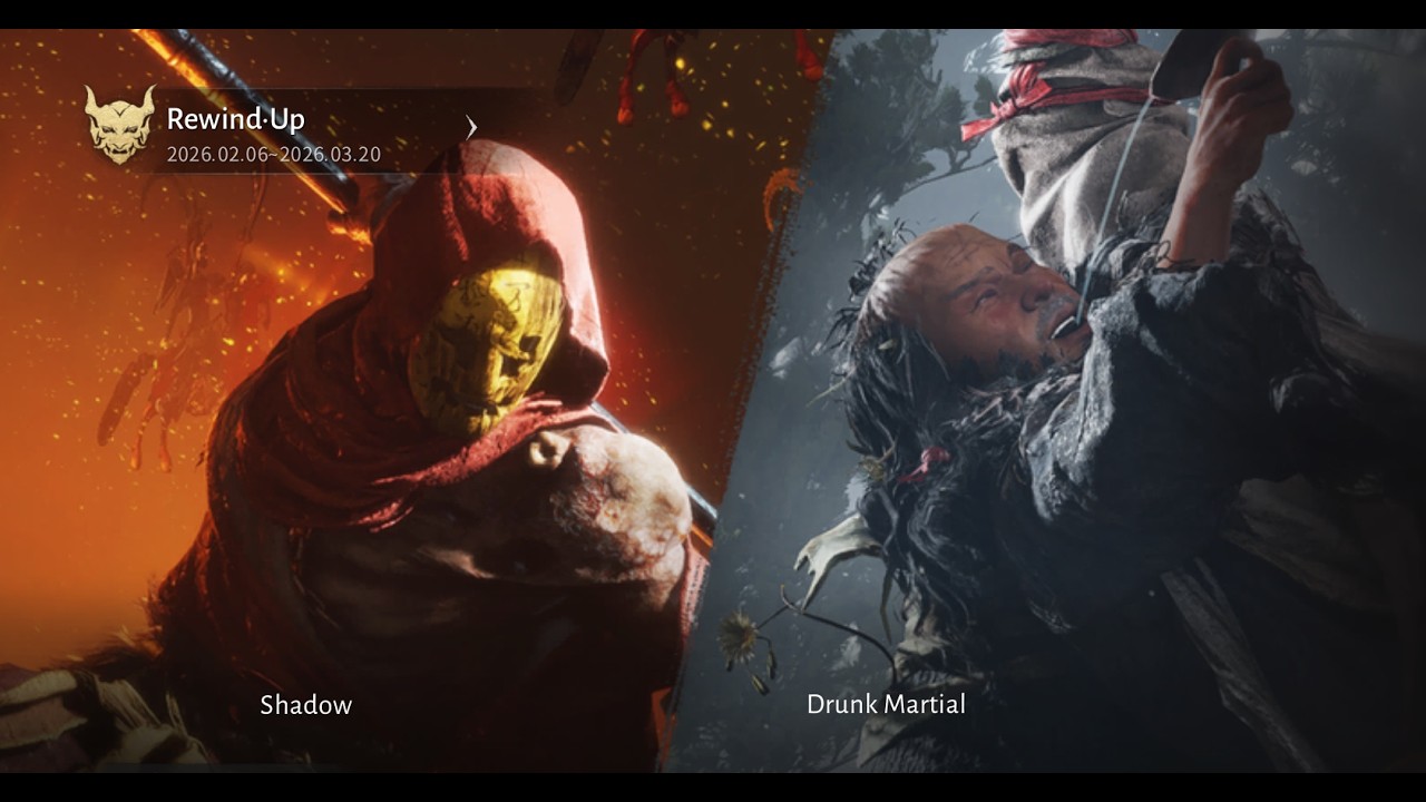 Where Winds Meet - Guild Boss Talent Shadow and Drunk Martial
