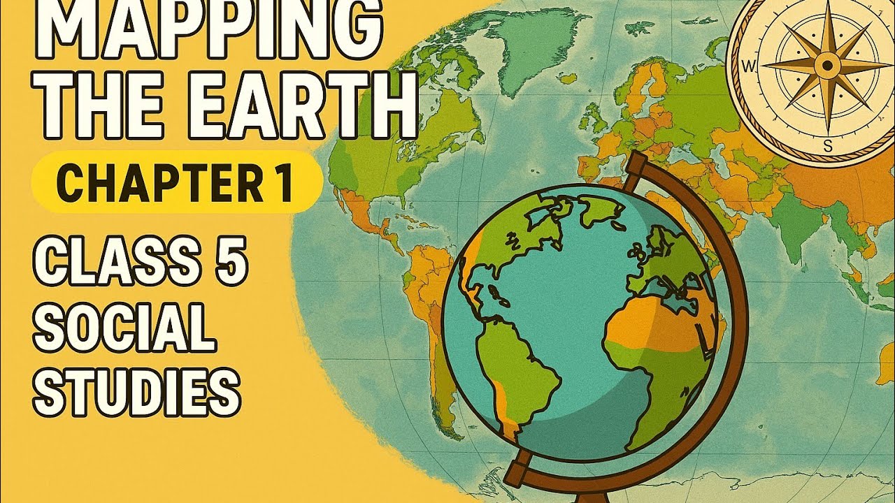 Class 5 Social Science Chapter 1 - Mapping the Earth #social science #class