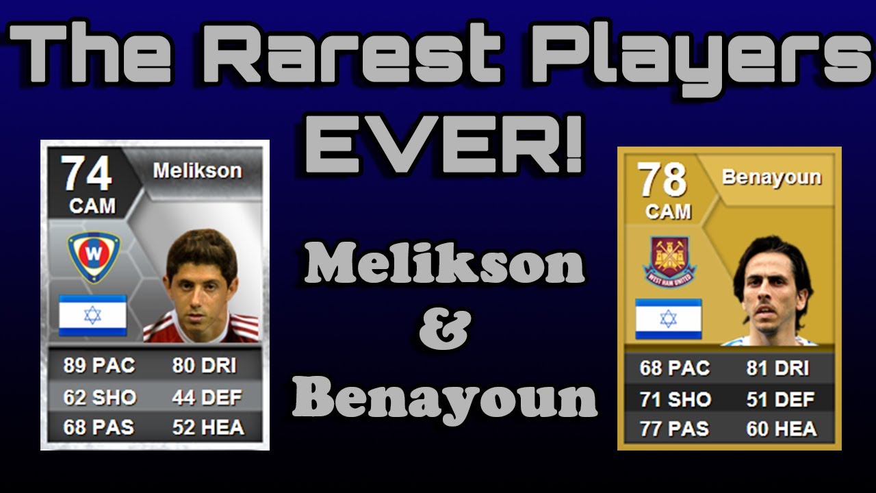 FIFA 13 - THE RAREST PLAYERS EVER! - West Ham Benayoun & Polish League Melikson