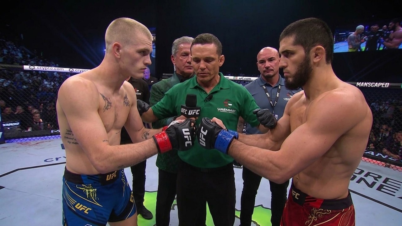 Ислам Махачев против Иэна Мачадо Гэрри ПОЛНЫЙ БОЙ | UFC 330