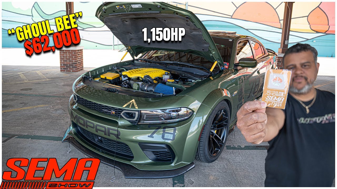 SEMA Charger Scatpack 392 says 