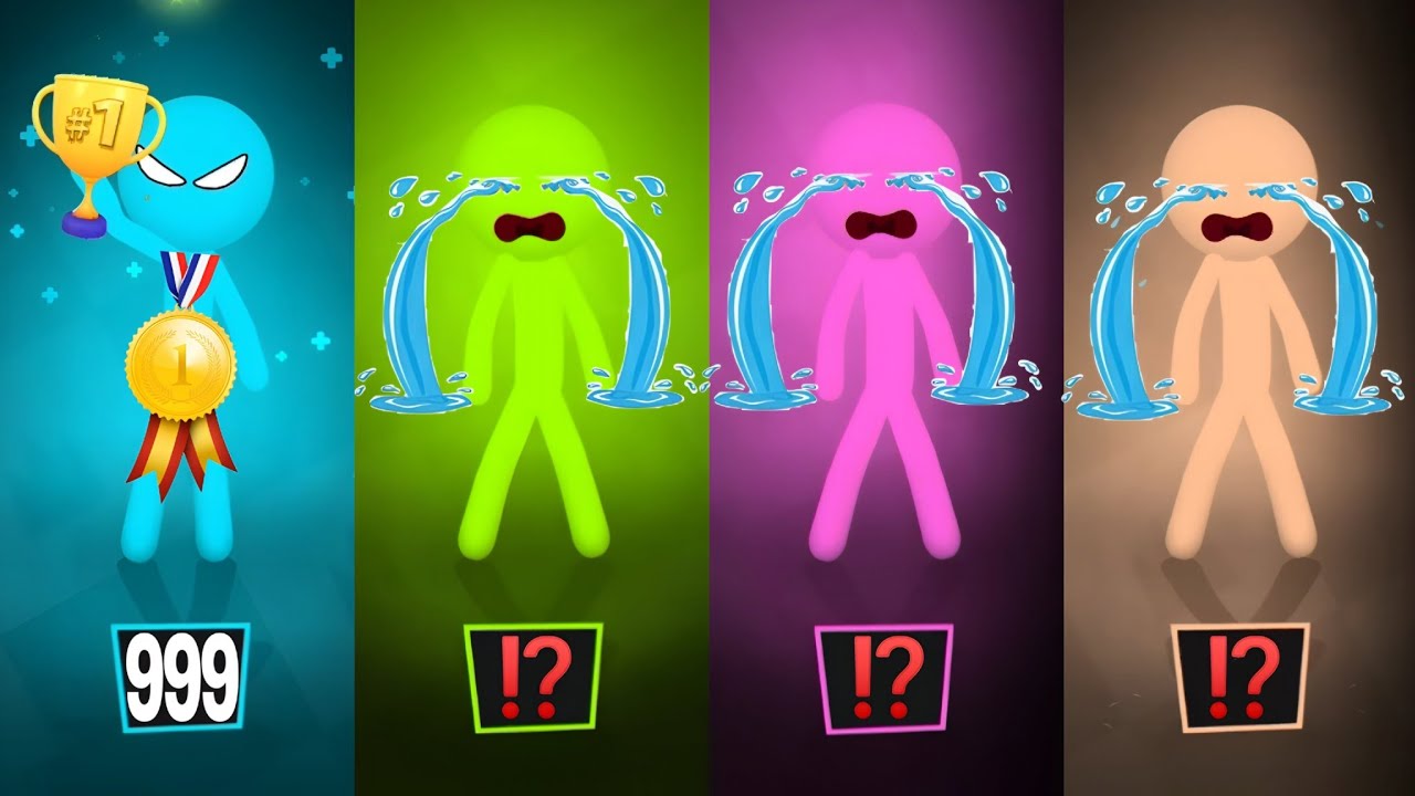 How's it POSSIBLE?! Tournament Cup - Stickman Party 234 MiniGames - New Update