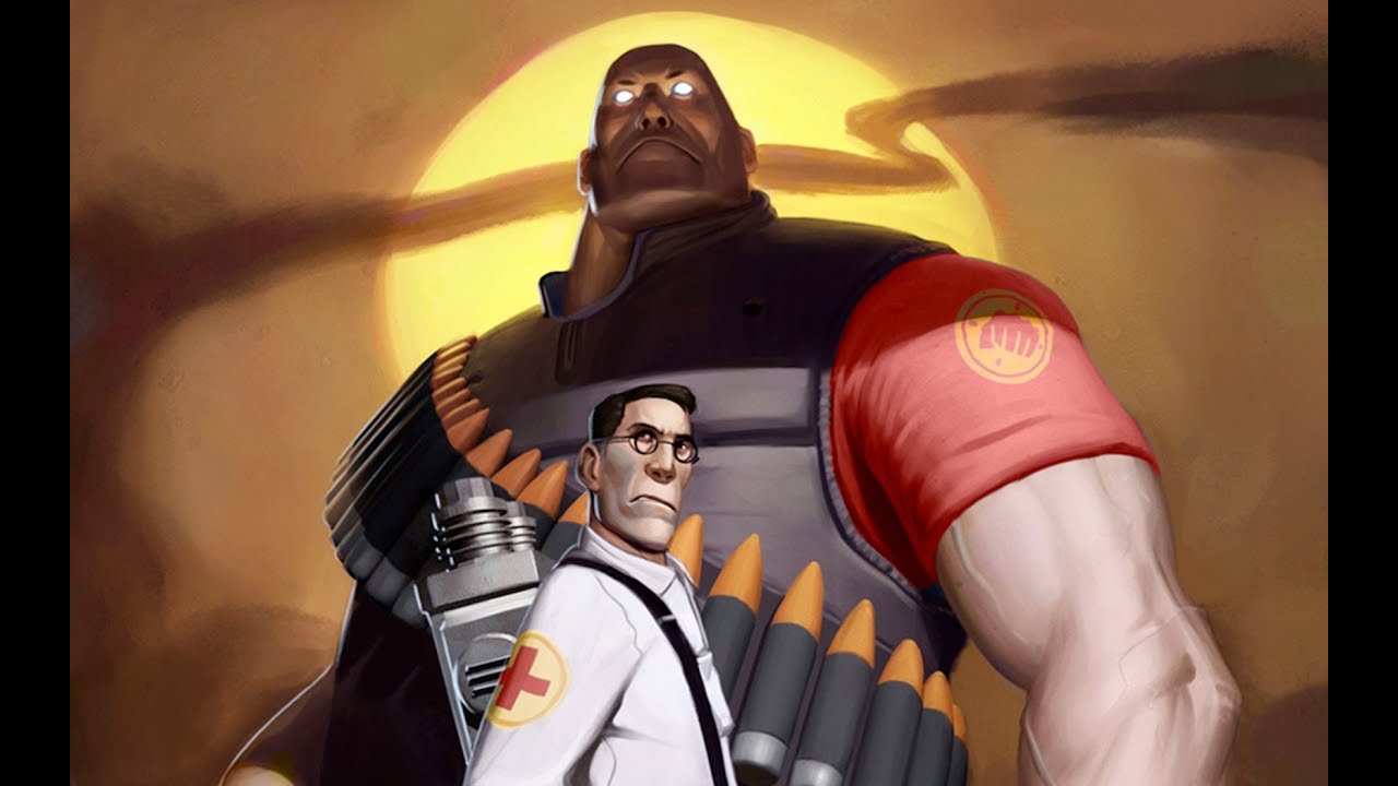 Heavy and Medic sing As the World Caves In (AI Cover)