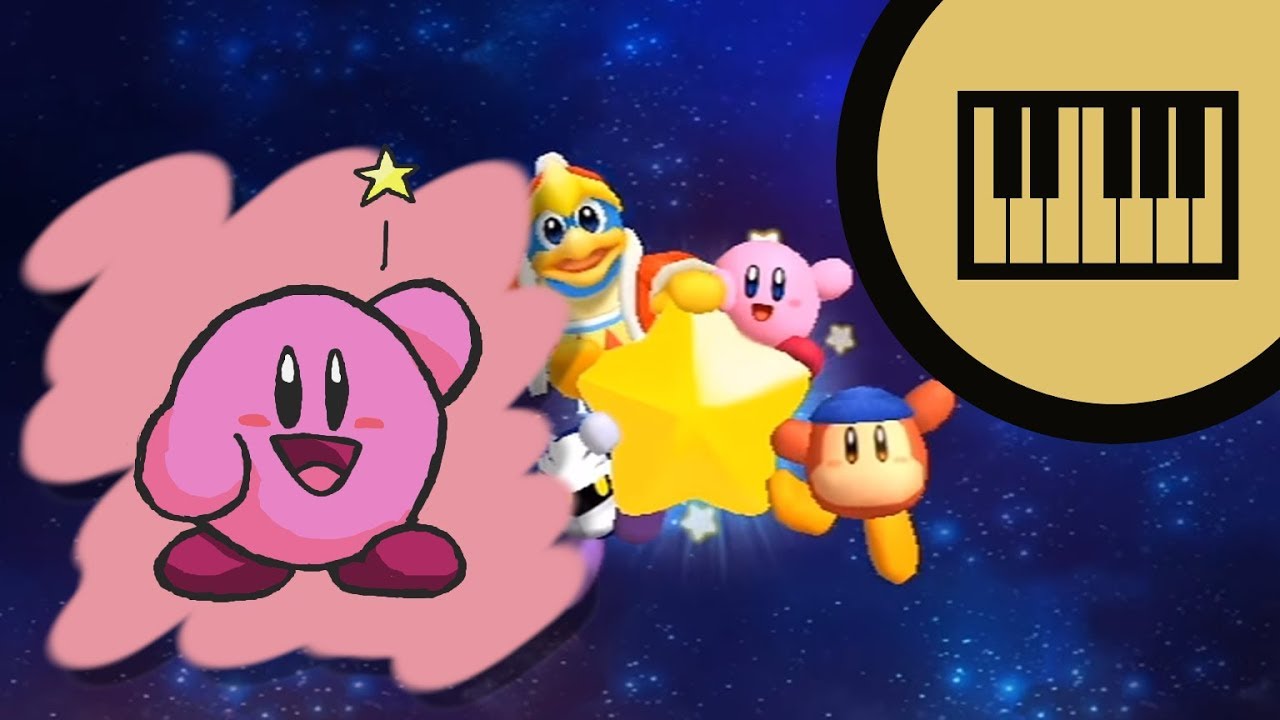 Kirby's Return to Dream Land - Return to Dream Land [Staff Roll] (Piano)