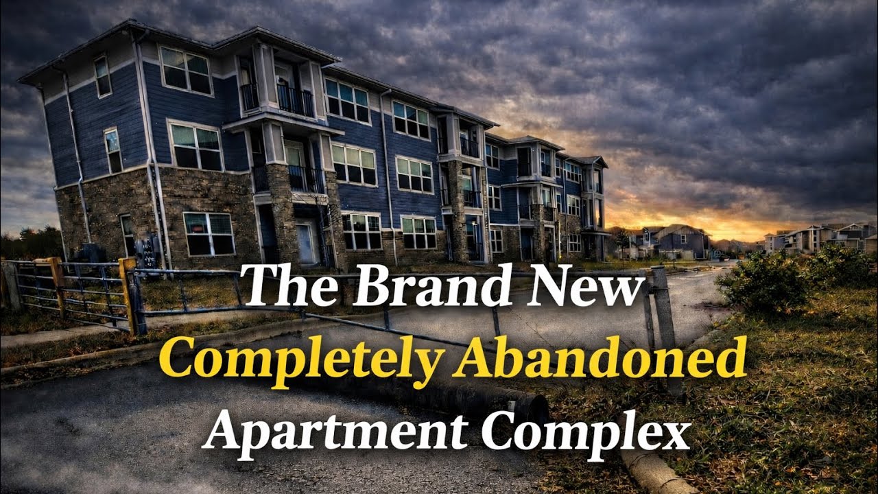 A Forgotten And COMPLETELY ABANDONED Apartment Complex! Huntersville, North Carolina 
