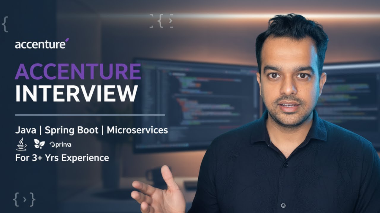 Вопросы для собеседования по Java в Accenture (2025) | Spring Boot, микросервисы и Core Java: объ...