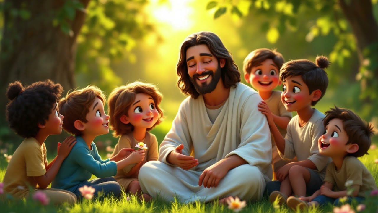 🌟Ges&ugrave; e i bambini | Storia animata per bambini | 🌟 Jesus and the Children | Animated Story for Kids