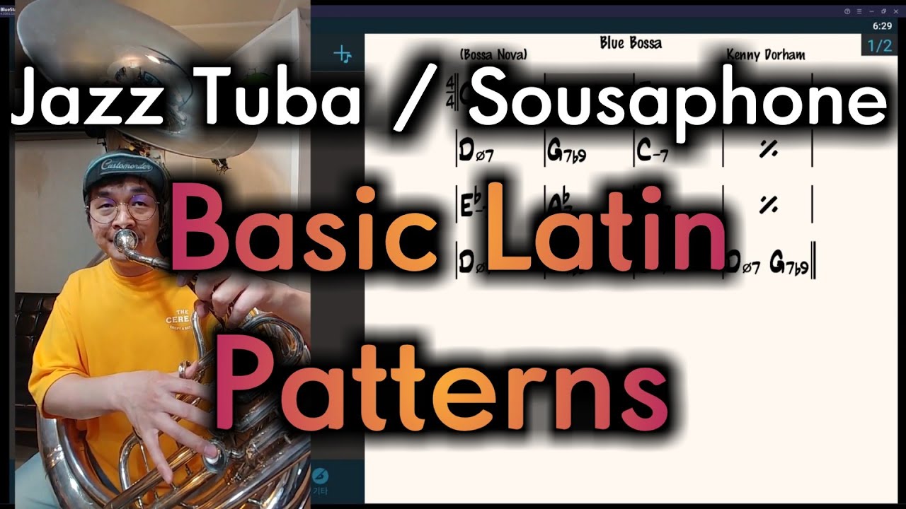 Jazz Tuba / Sousaphone #08 Basic Latin Patterns