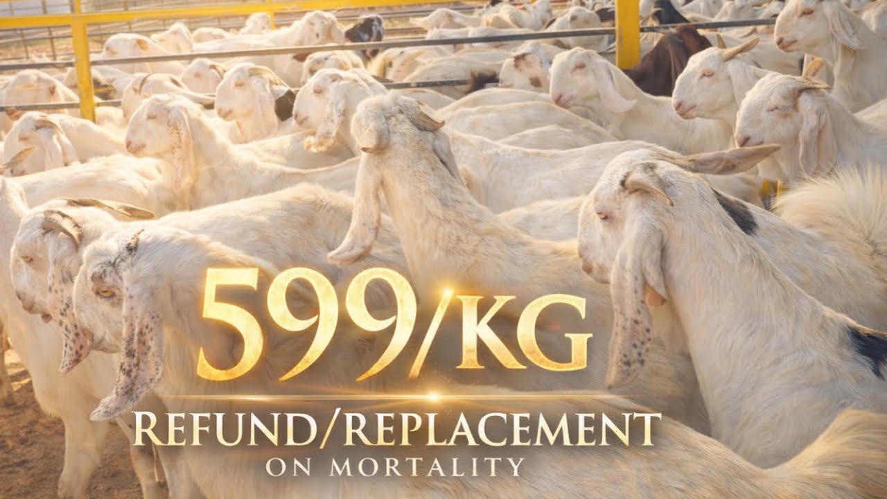 599/KG Khassi Goats, Refund/Replacement on Mortality at Adnan Goat Farm Shahapur