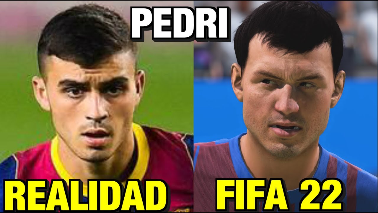 &iexcl;LAS CARAS DEL FIFA 22 LAS HA HECHO UN CIEGO SIN MANOS! - Sasel | EA | faces | madrid | Barcelona