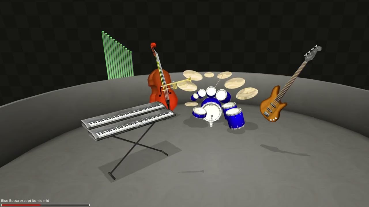 A MIDI Rendition of Blue Bossa