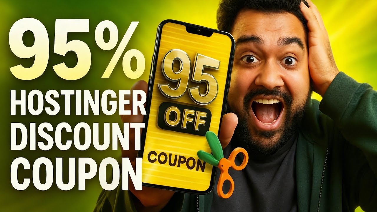 Hostinger Hosting Discount 2025 - Get 95% Coupon Code Discount