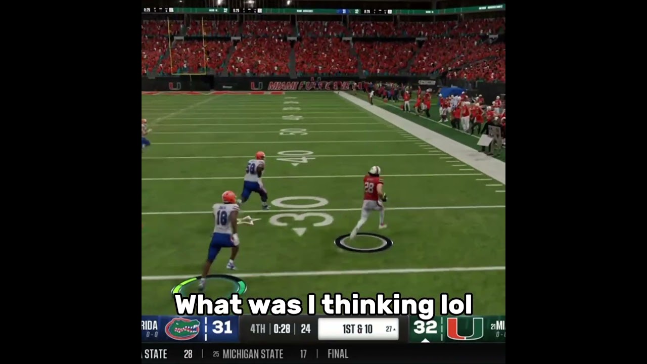smartest player #cfb25 #collegefootball25 #collegefootball #cfb #ncaa25 #ncaafb #gaming #viralvideo